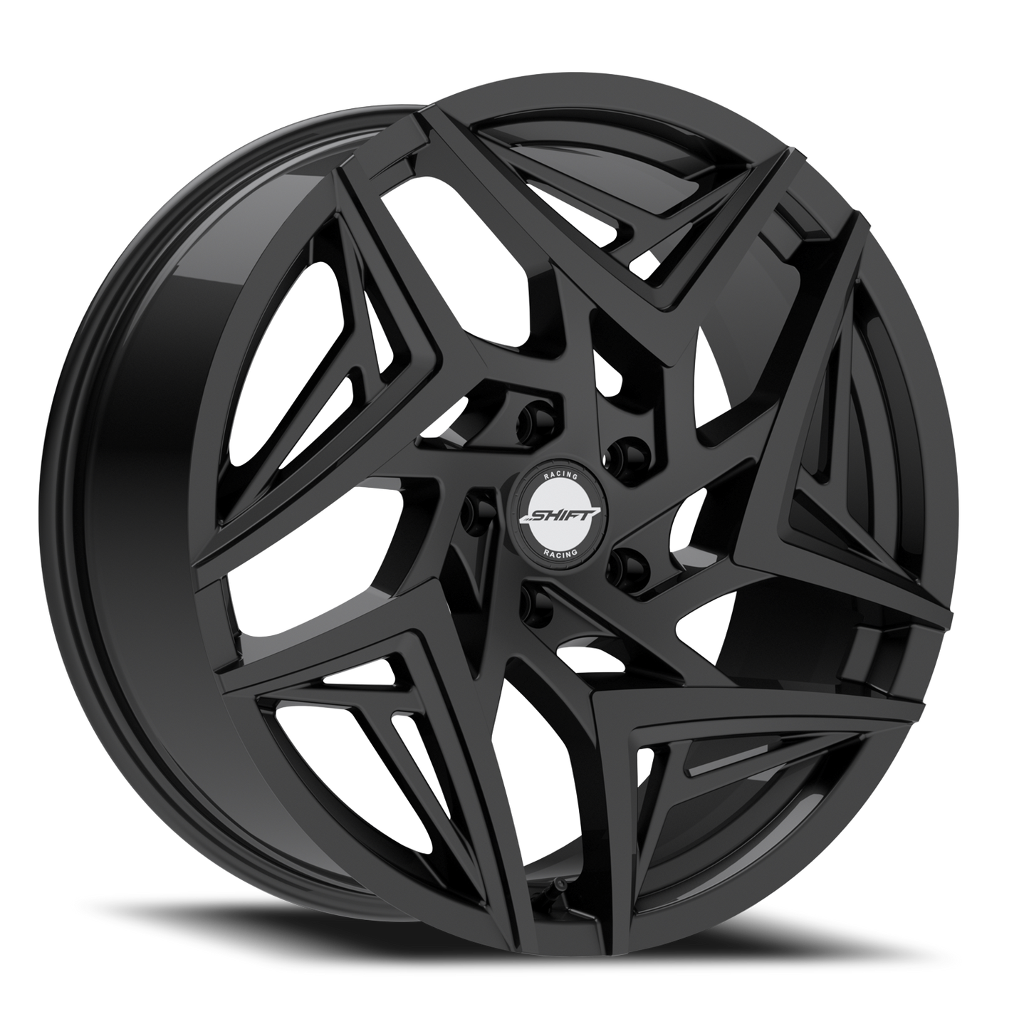 SHIFT H36 VALVE 20X8.5 35MM 5X114.3 ALL GLOSS BLACK | H3608551435GB