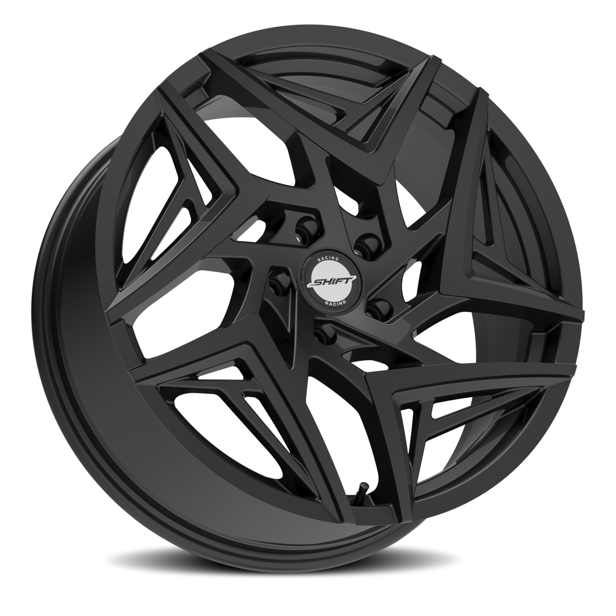 SHIFT H36 VALVE 20X8.5 35MM 5X114.3 ALL GLOSS BLACK | H3608551435GB