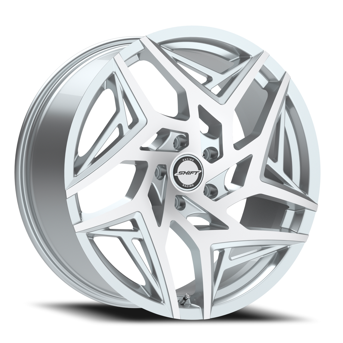SHIFT H36 VALVE 20X8.5 35MM 5X112 SILVER MACHINED | H3608551235SM