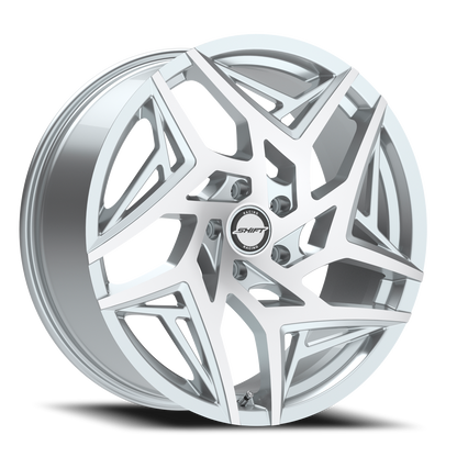 SHIFT H36 VALVE 20X8.5 35MM 5X114.3/5X114.3 SILVER MACHINED | H3608551435SM