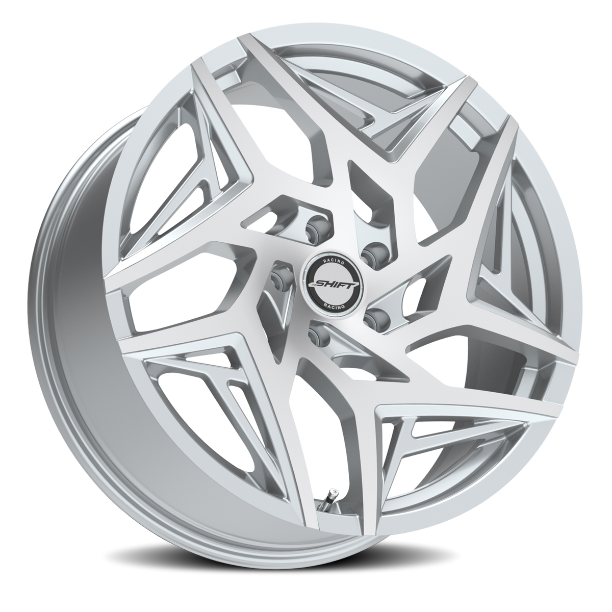 SHIFT H36 VALVE 20X8.5 35MM 5X120 SILVER MACHINED | H3608552035SM