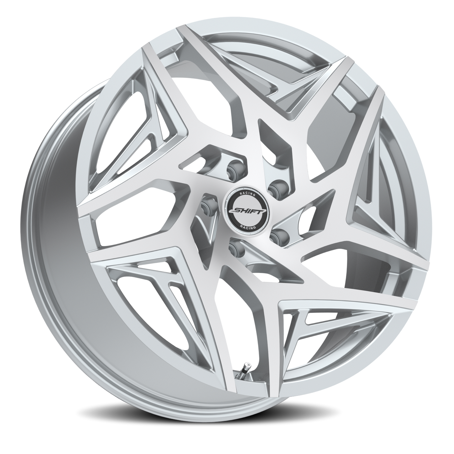 SHIFT H36 VALVE 20X8.5 35MM 5X112 SILVER MACHINED | H3608551235SM