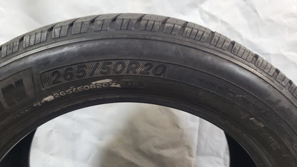 SET OF 2 - 265/50R20 Michelin Defender LTX M/S - Used Tires