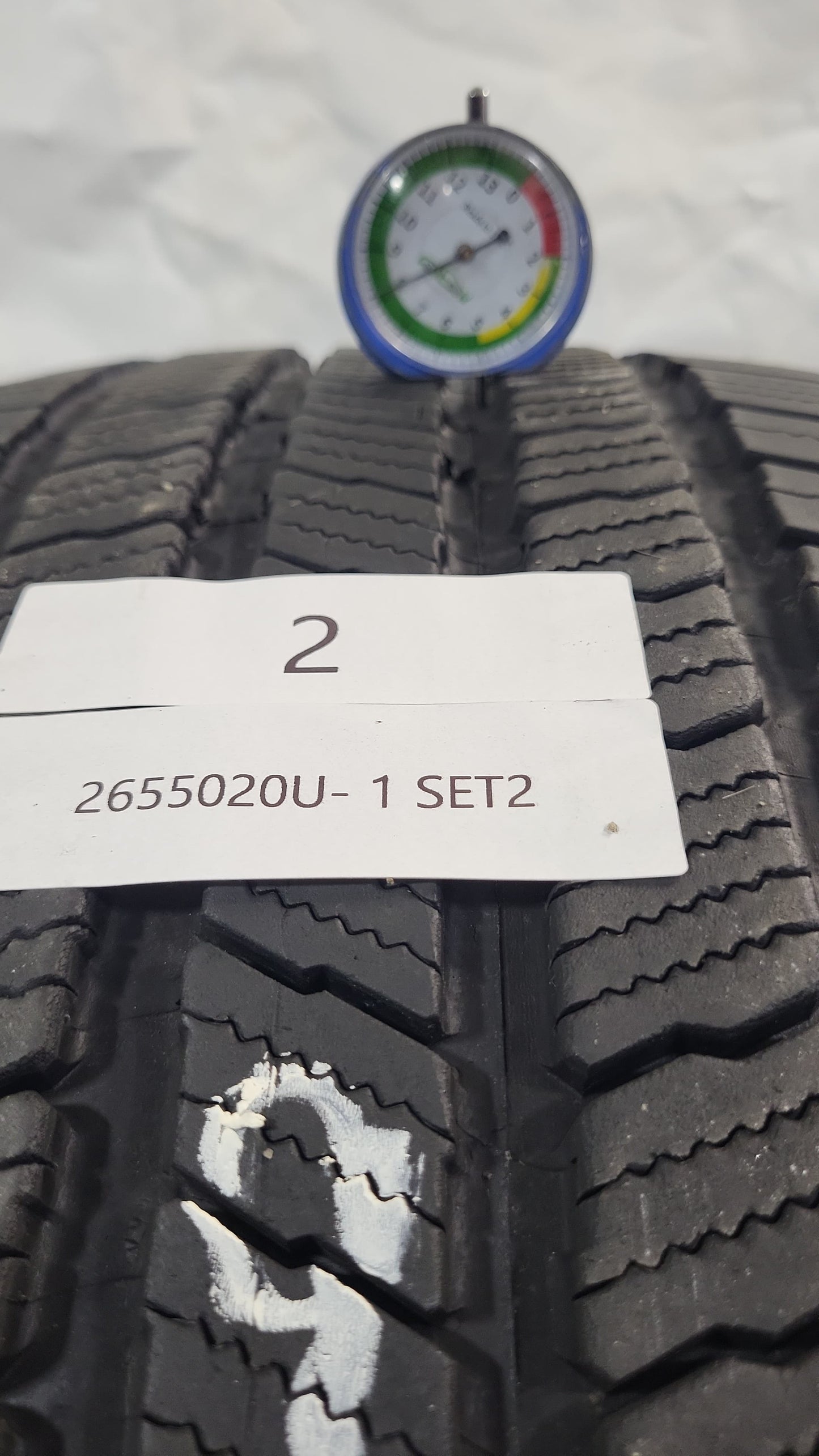 SET OF 2 - 265/50R20 Michelin Defender LTX M/S - Used Tires
