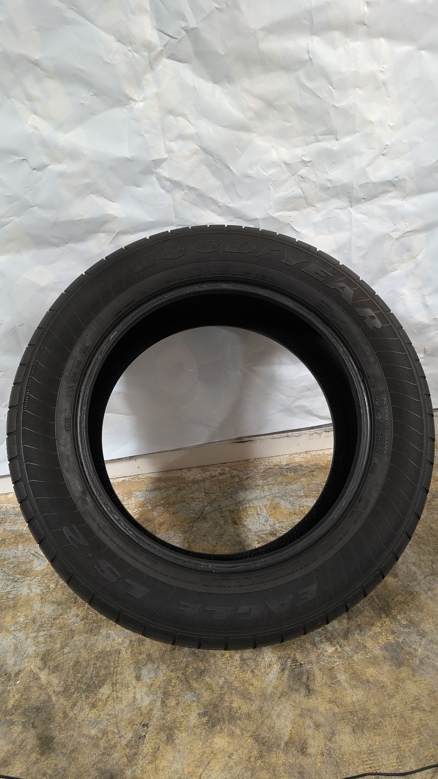 SET OF 4 - 275/55R20 Goodyear Eagle LS-2 - Used Tires