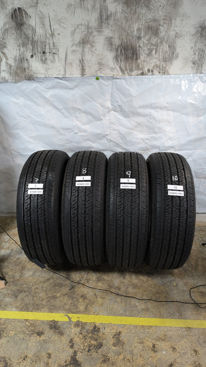 SET OF 4 - 265/60R20 Bridgestone Dueler H/T - Used Tires