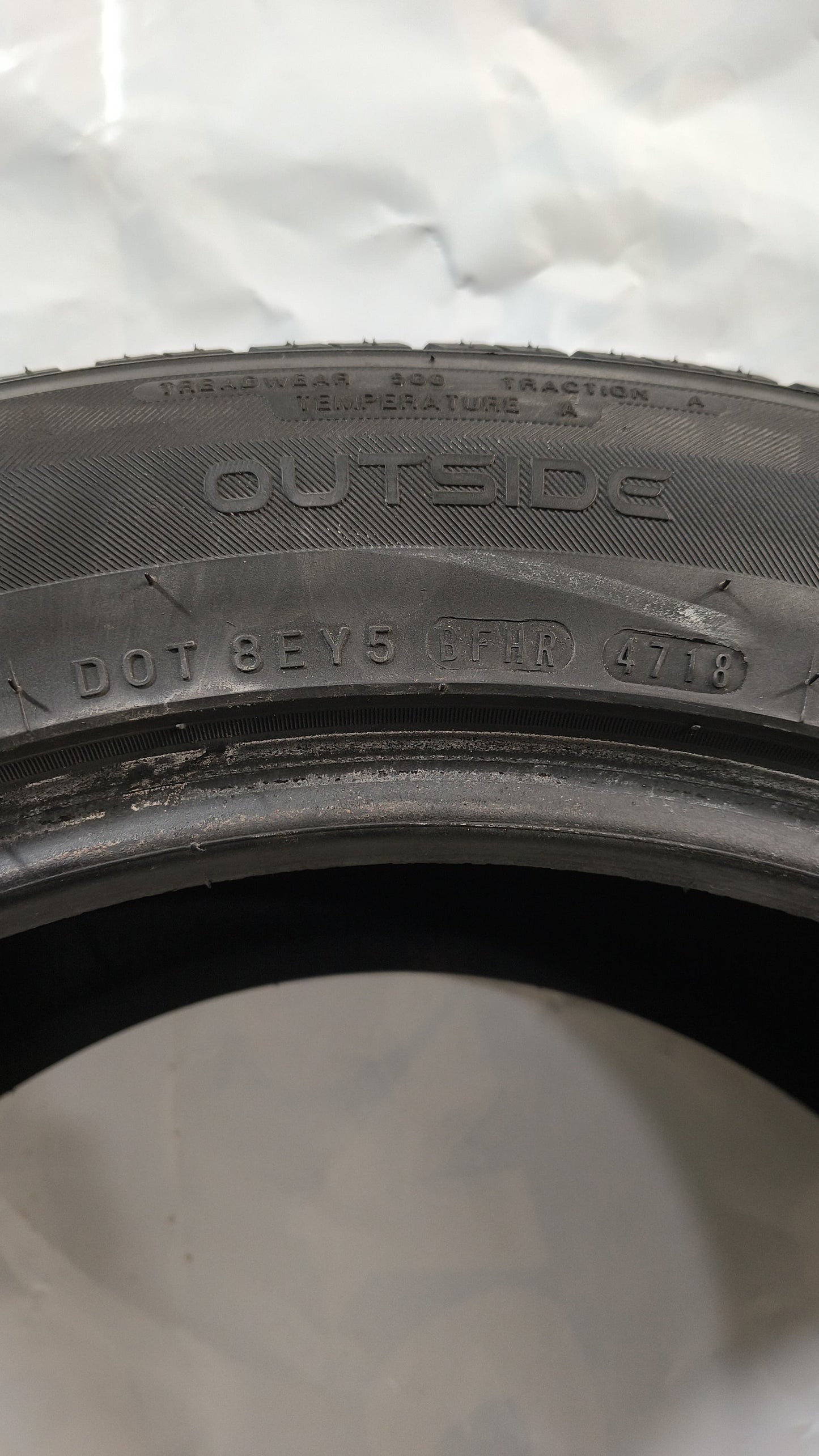 SET OF 2 - 265/50R20 Nexen N'Fera RU - Used Tires