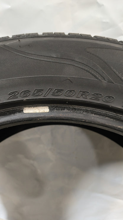 SET OF 2 - 265/50R20 Nexen N'Fera RU - Used Tires
