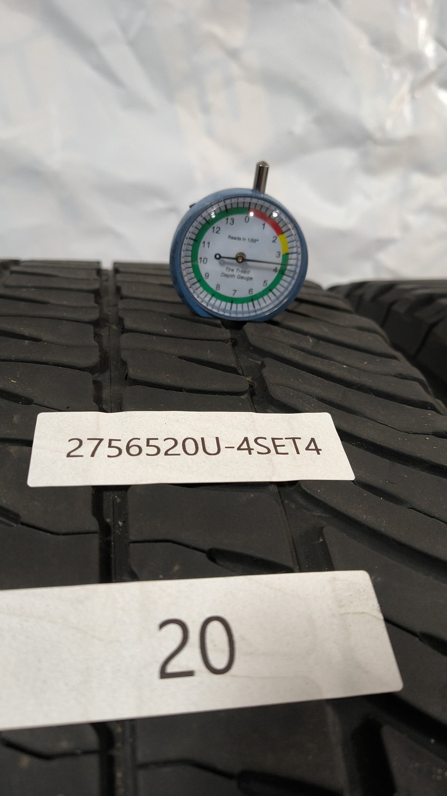 Set Of 4 - 275/65R20 Michelin LTX A/T2 - Used Tires