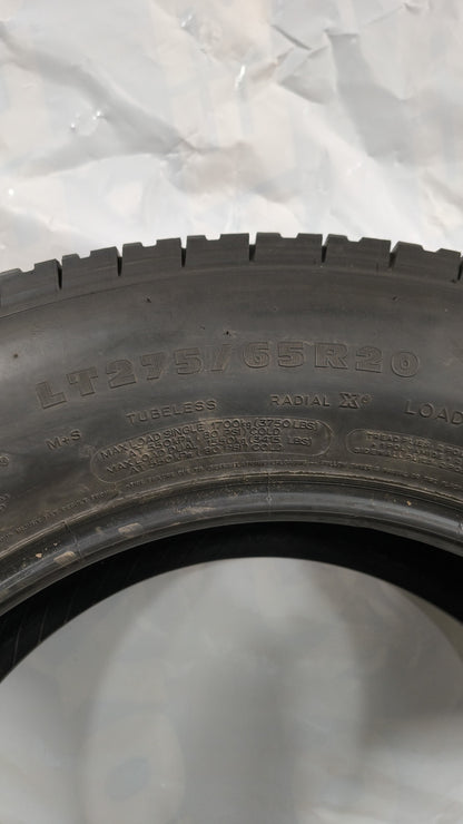 Set Of 4 - 275/65R20 Michelin LTX A/T2 - Used Tires