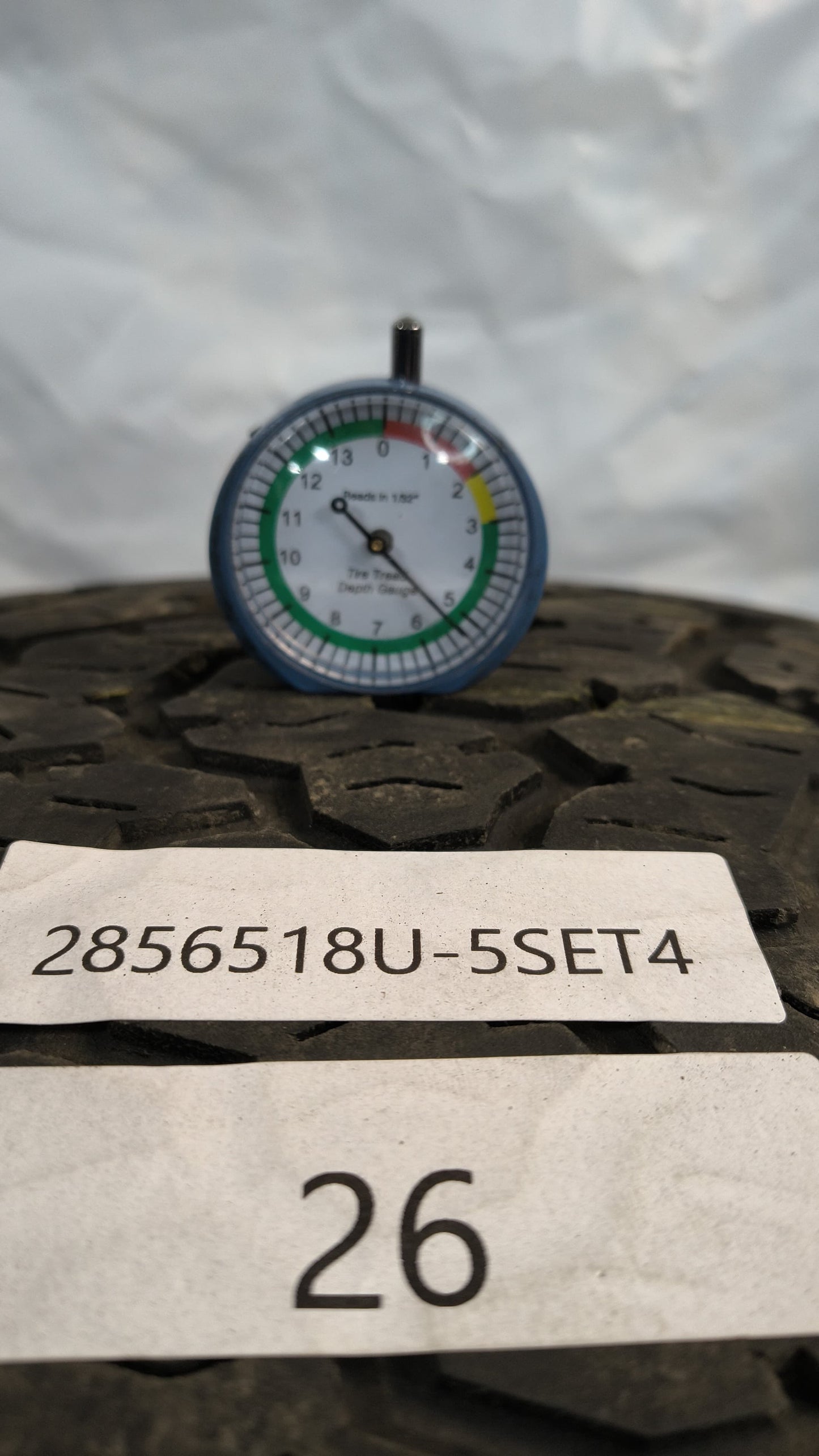 Set Of 4 - 285/65R18 General Grabber A/TX - Used Tires