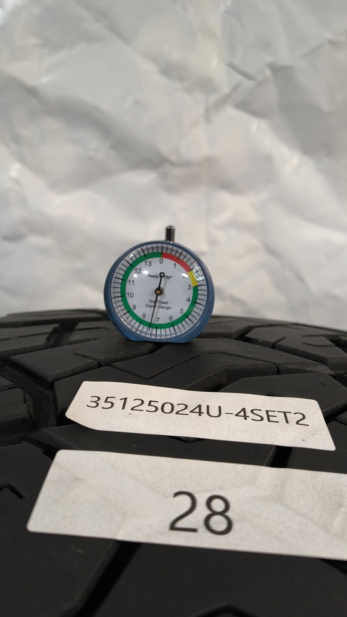 SET OF 2 - 35X12.50R24 Venom Power Terra Hunter R/T+ - Used Tires