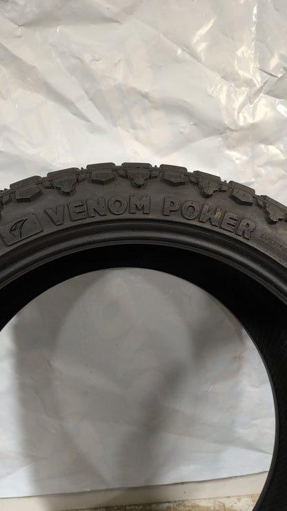 SET OF 2 - 35X12.50R24 Venom Power Terra Hunter R/T+ - Used Tires