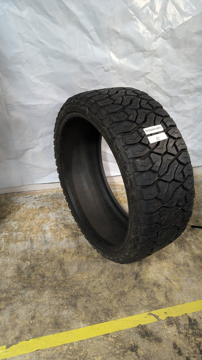 SET OF 2 - 35X12.50R24 Venom Power Terra Hunter R/T+ - Used Tires