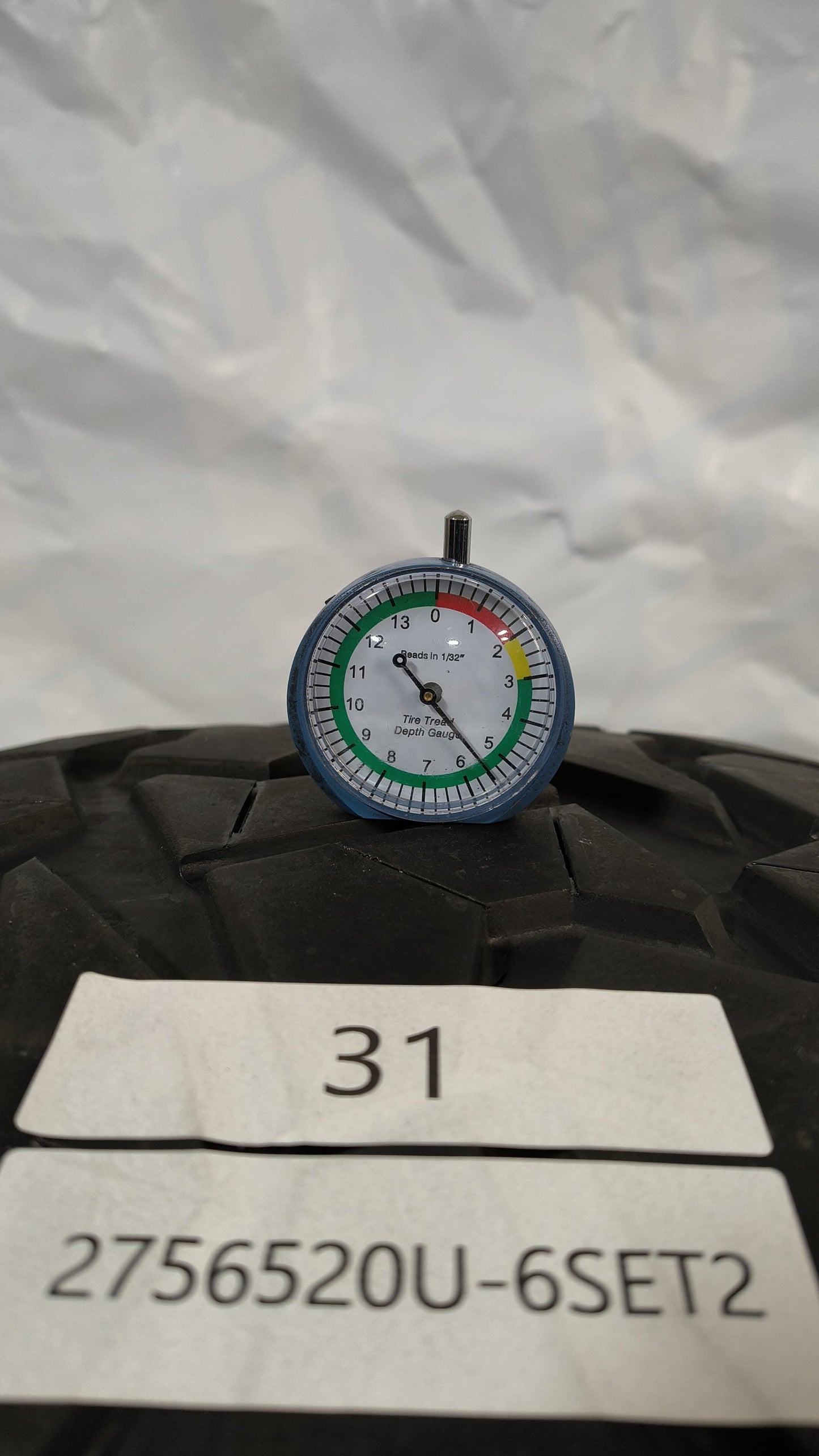 Set Of 2 - 275/65R20 Gladiator X Comp X/T - Used Tires