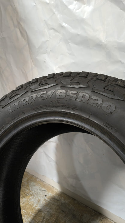 Set Of 2 - 275/65R20 Gladiator X Comp X/T - Used Tires