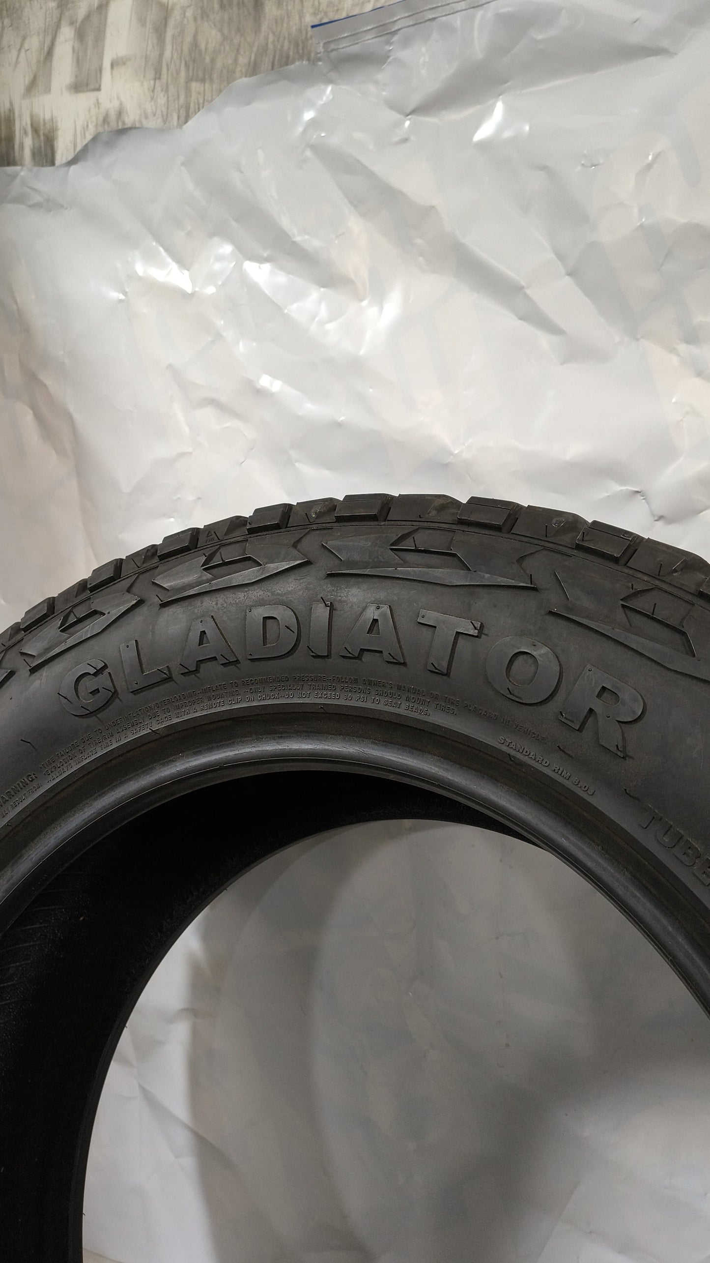 Set Of 2 - 275/65R20 Gladiator X Comp X/T - Used Tires
