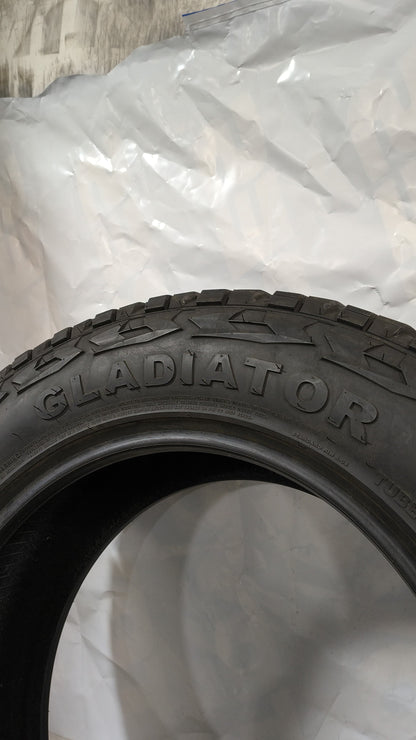 Set Of 2 - 275/65R20 Gladiator X Comp X/T - Used Tires