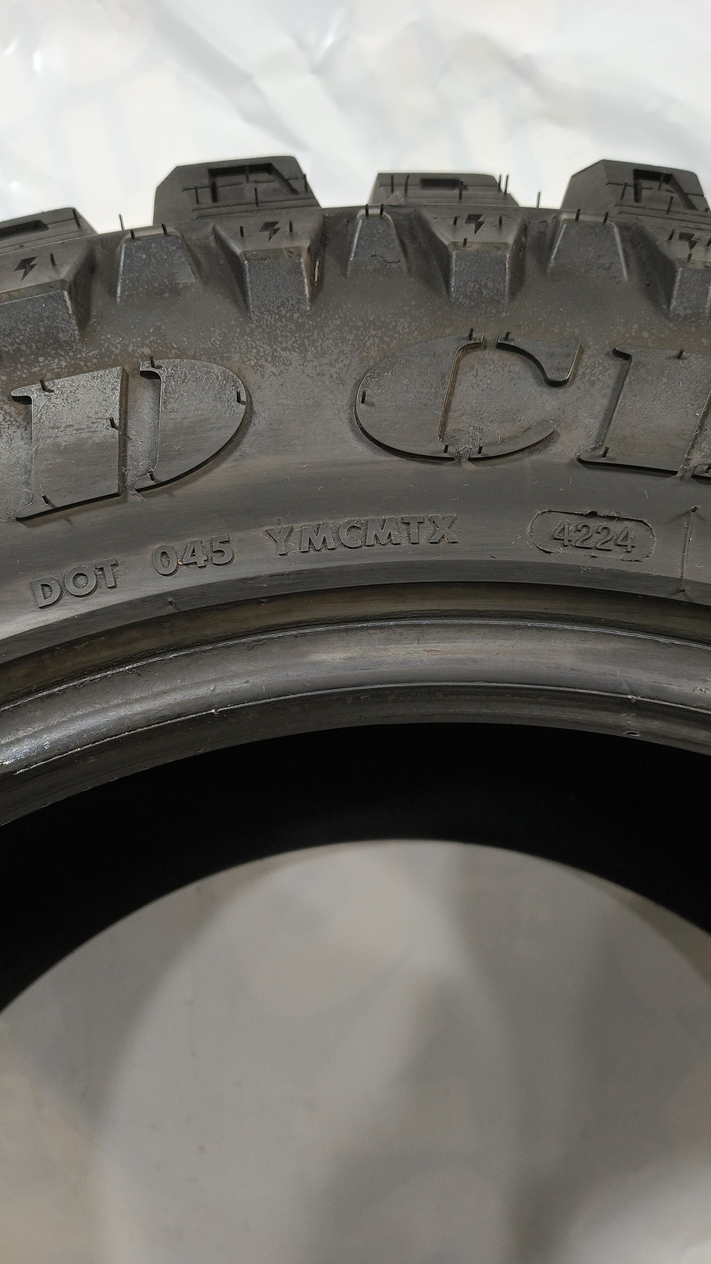Set Of 2 - 35X12.50R20 Multi-Mile Mud Claw Comp MTX - Used Tires