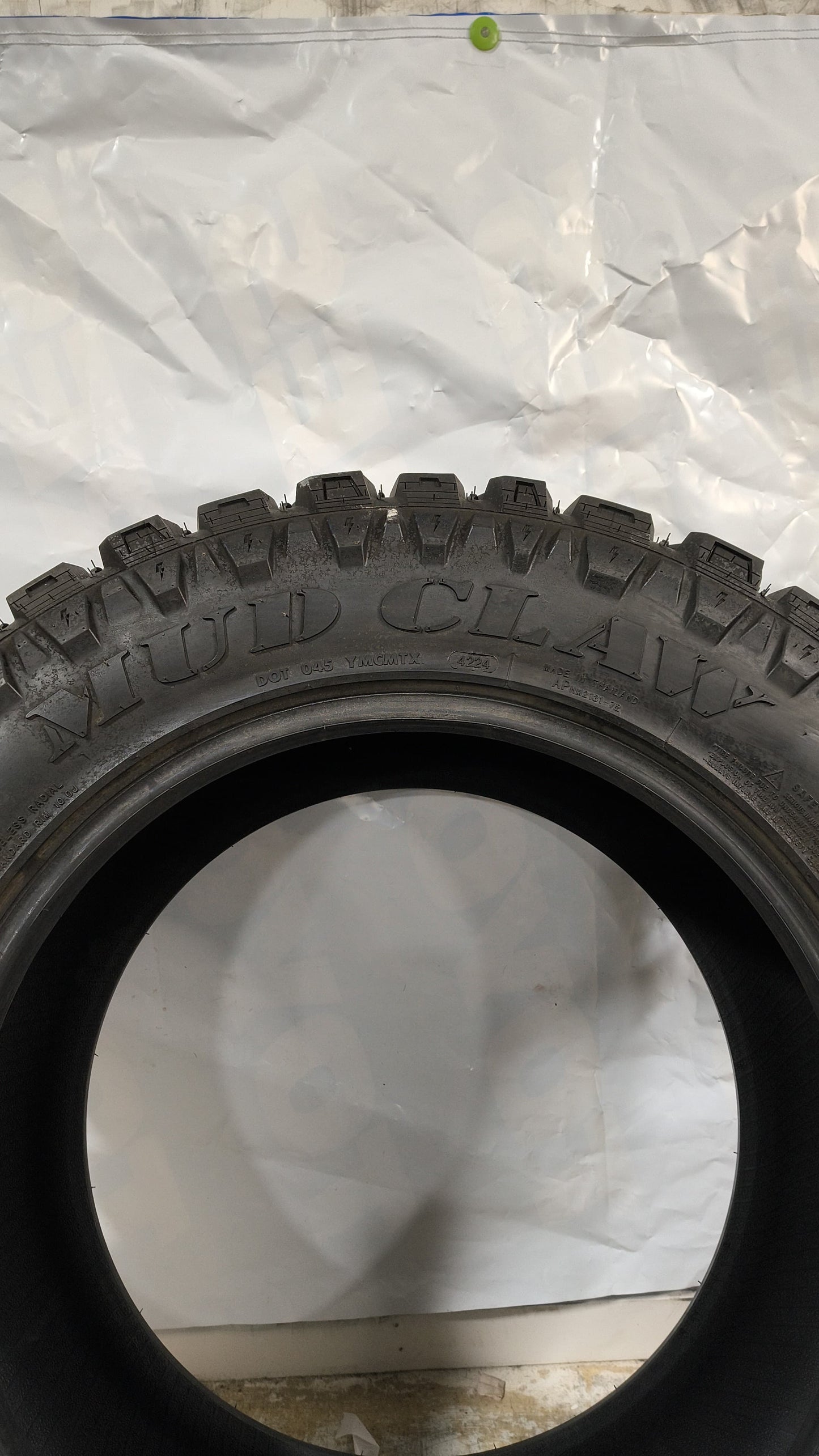 Set Of 2 - 35X12.50R20 Multi-Mile Mud Claw Comp MTX - Used Tires