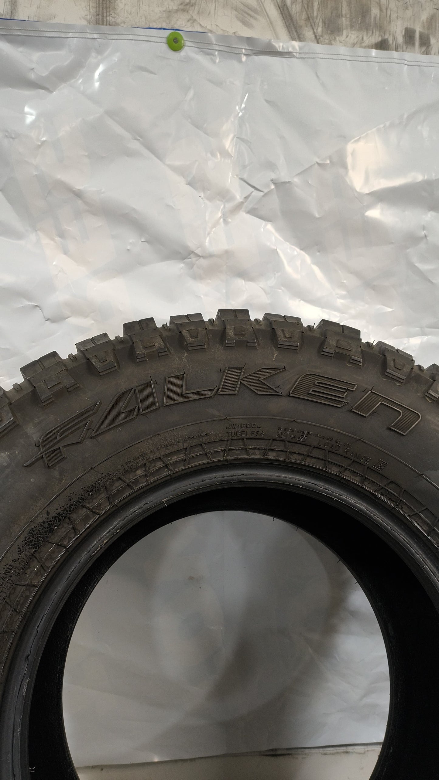 Set Of 2 - 35X12.50R17 Falken Wildpeak M/T - Used Tires