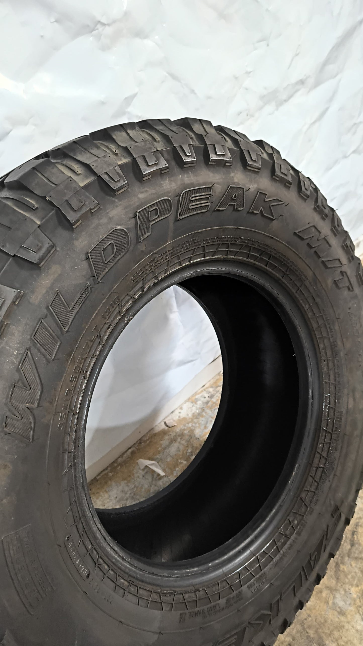 Set Of 2 - 35X12.50R17 Falken Wildpeak M/T - Used Tires