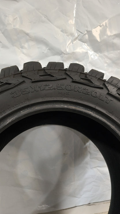 Set Of 2 - 35X12.50R20 Gladiator X Comp M/T - Used Tires