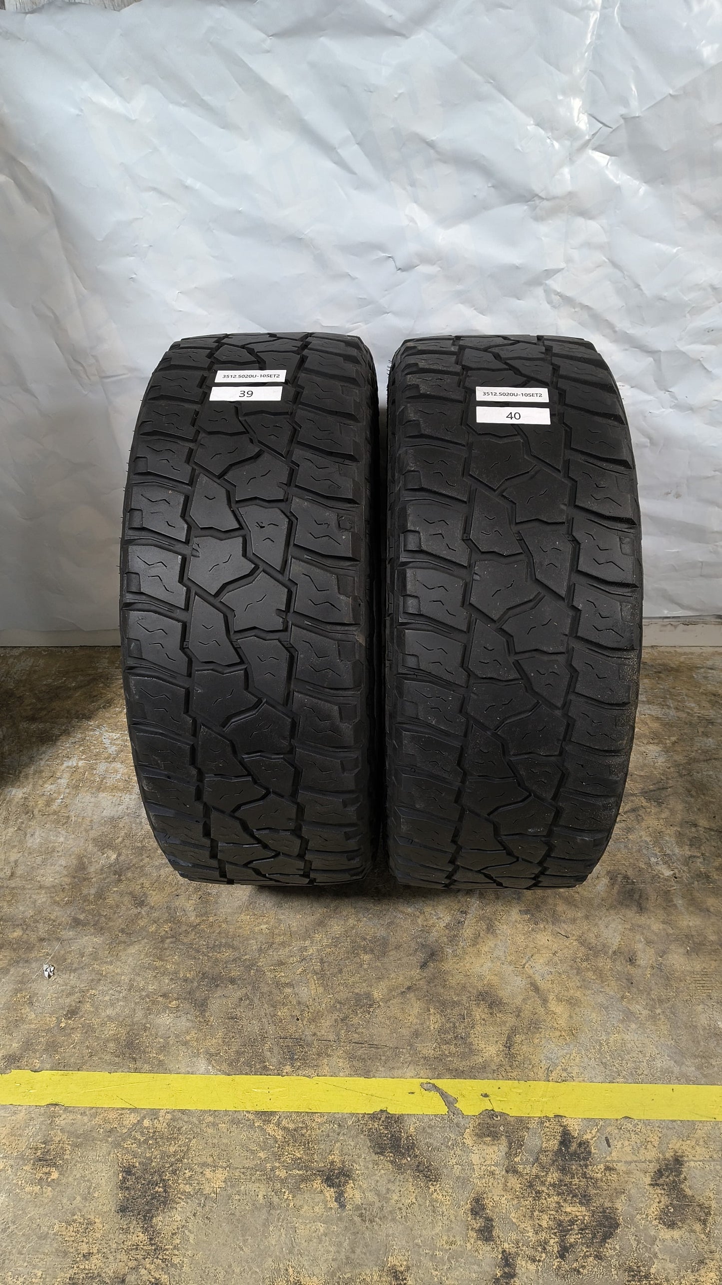 Set Of 2 - 35X12.50R20 Mickey Thompson Baja ATZ P3 - Used Tires