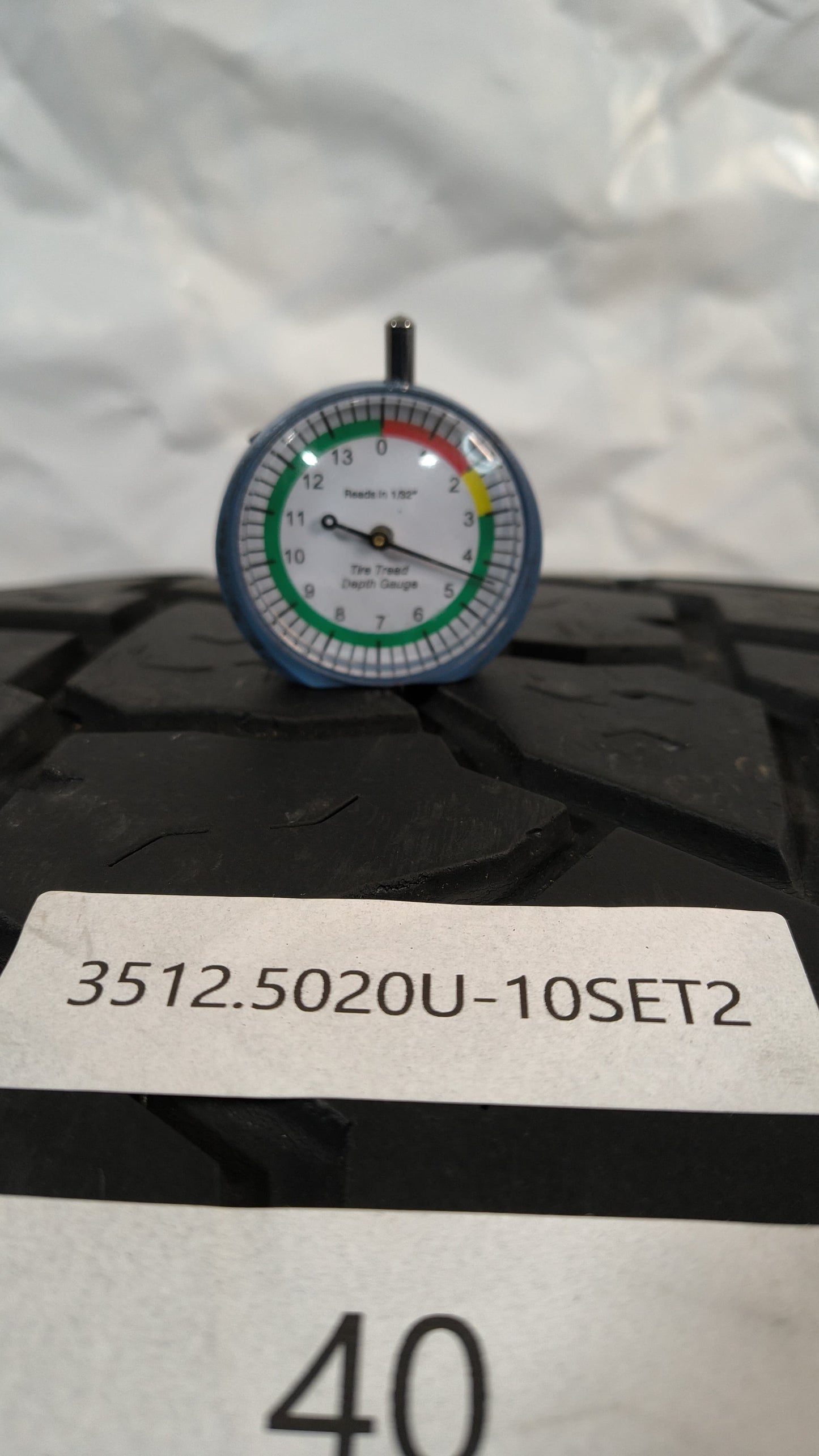Set Of 2 - 35X12.50R20 Mickey Thompson Baja ATZ P3 - Used Tires