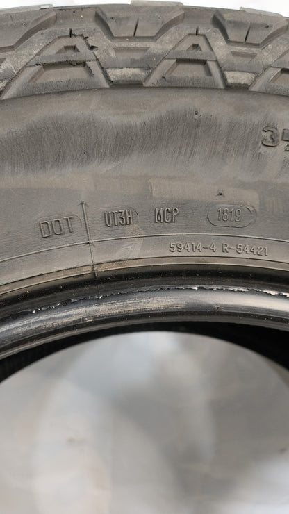 Set Of 2 - 35X12.50R20 Mickey Thompson Baja ATZ P3 - Used Tires