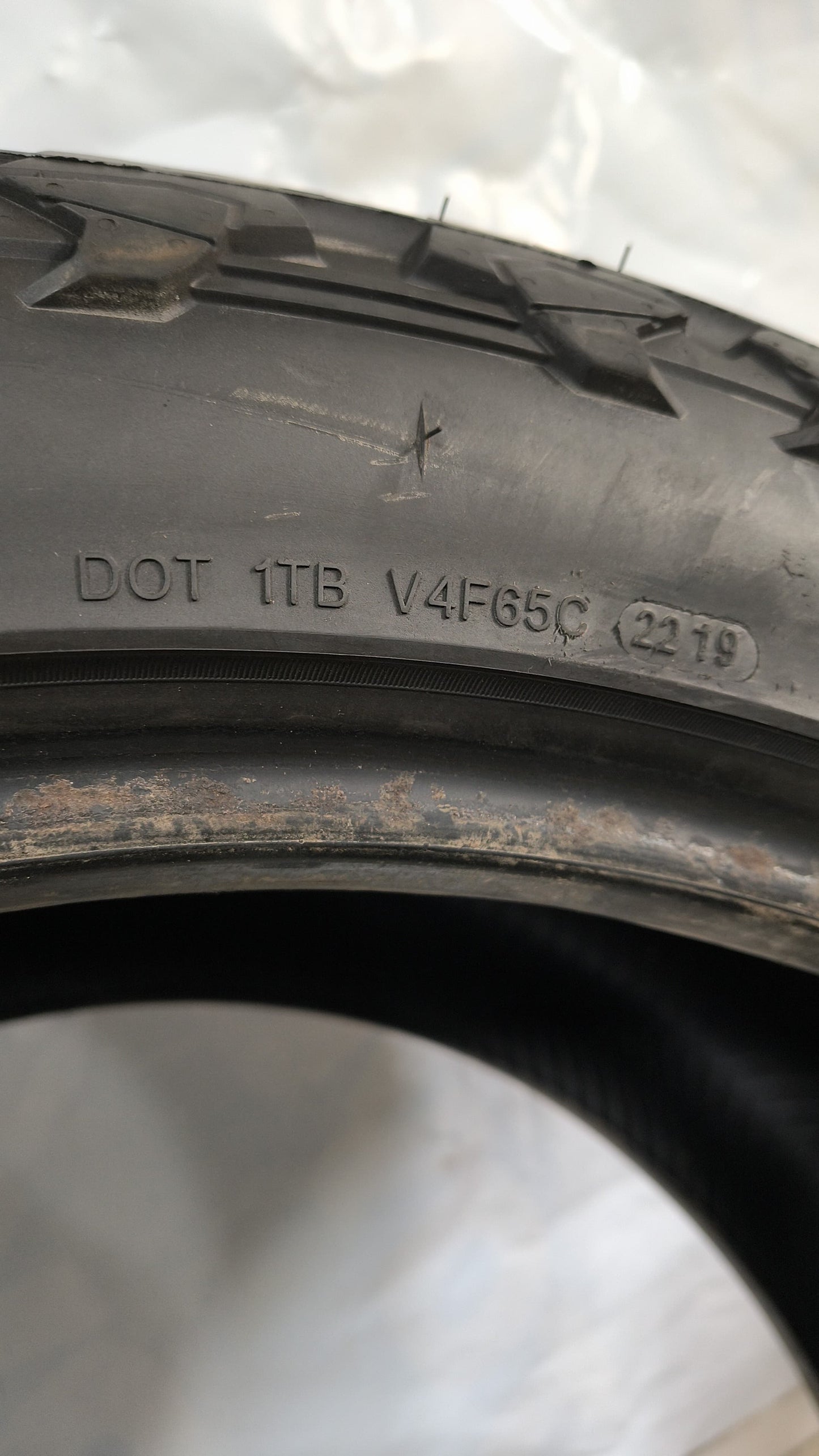 Set Of 2 - 35X13.50R24 Delinte Bandit M/T- Used Tires