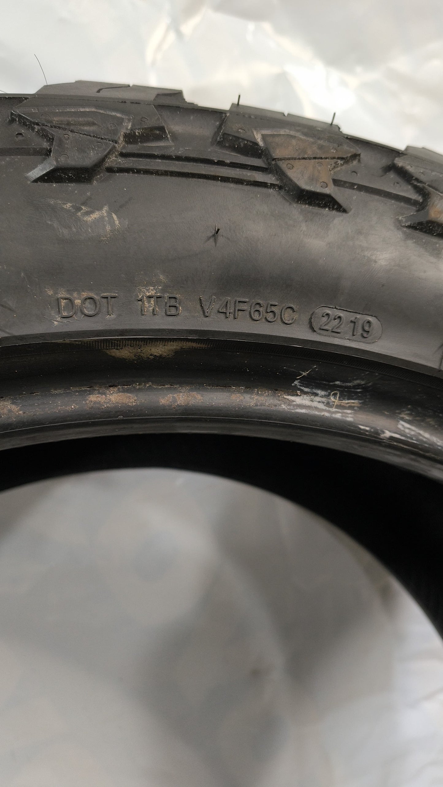 Set Of 2 - 35X13.50R24 Delinte Bandit M/T- Used Tires