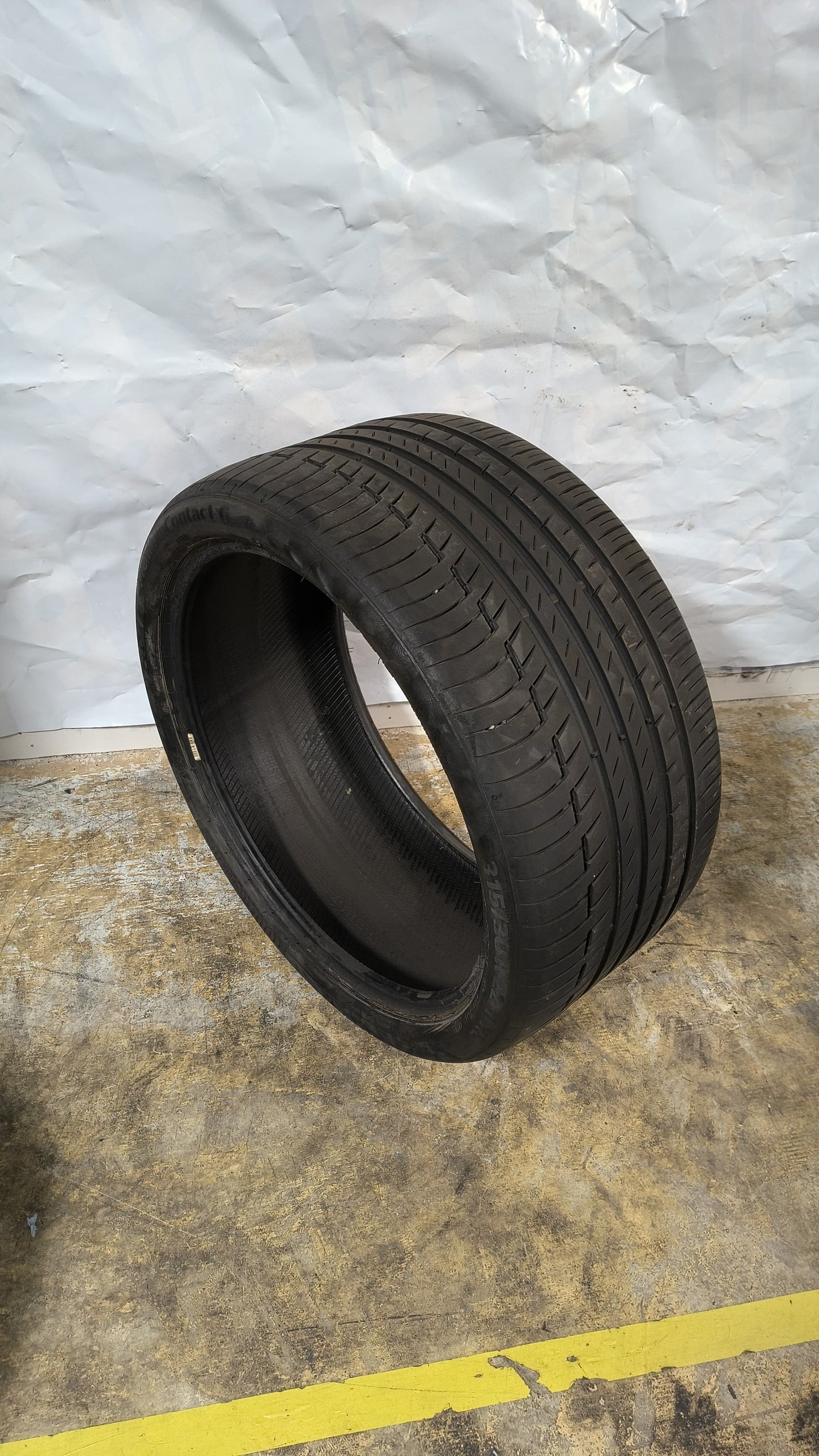 Set Of 2 - 315/30R22 Continental PremiumContact 6- Used Tires