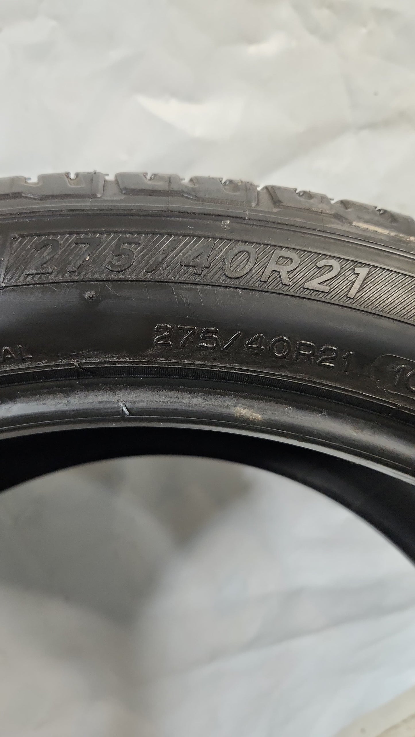 Set Of 2 - 275/40R21 Michelin Premier LTX - Used Tires