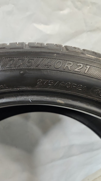 Set Of 2 - 275/40R21 Michelin Premier LTX - Used Tires