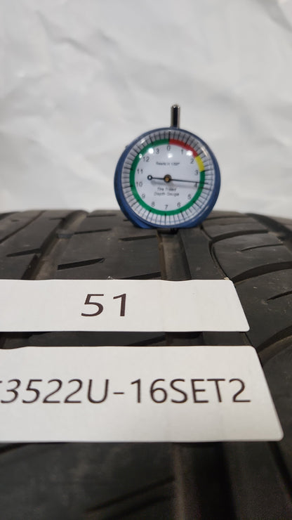 Set of 2 - 305/35R22 Fullrun F7000 - Used Tires