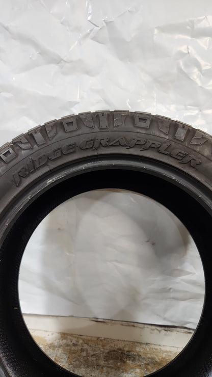 Set of 2 - 275/55R20 Nitto Ridge Grappler - Used Tires