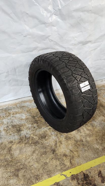 Set of 2 - 275/55R20 Nitto Ridge Grappler - Used Tires