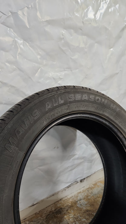 Set Of 4 - 275/55R20 Mavis All Season HT - Used Tires