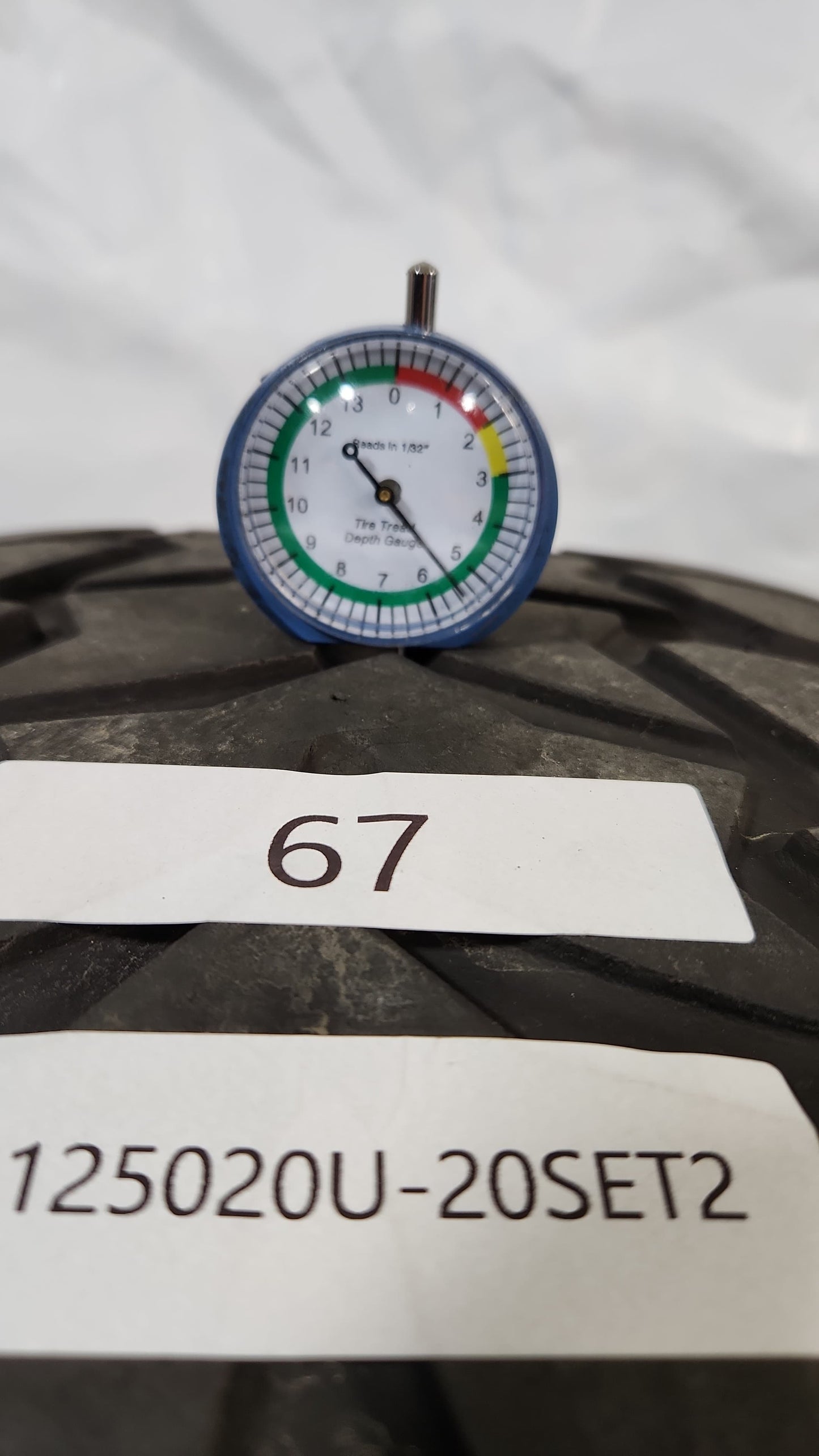 Set of 2 - 35X12.50R20 Crosswind M/T - Used Tires