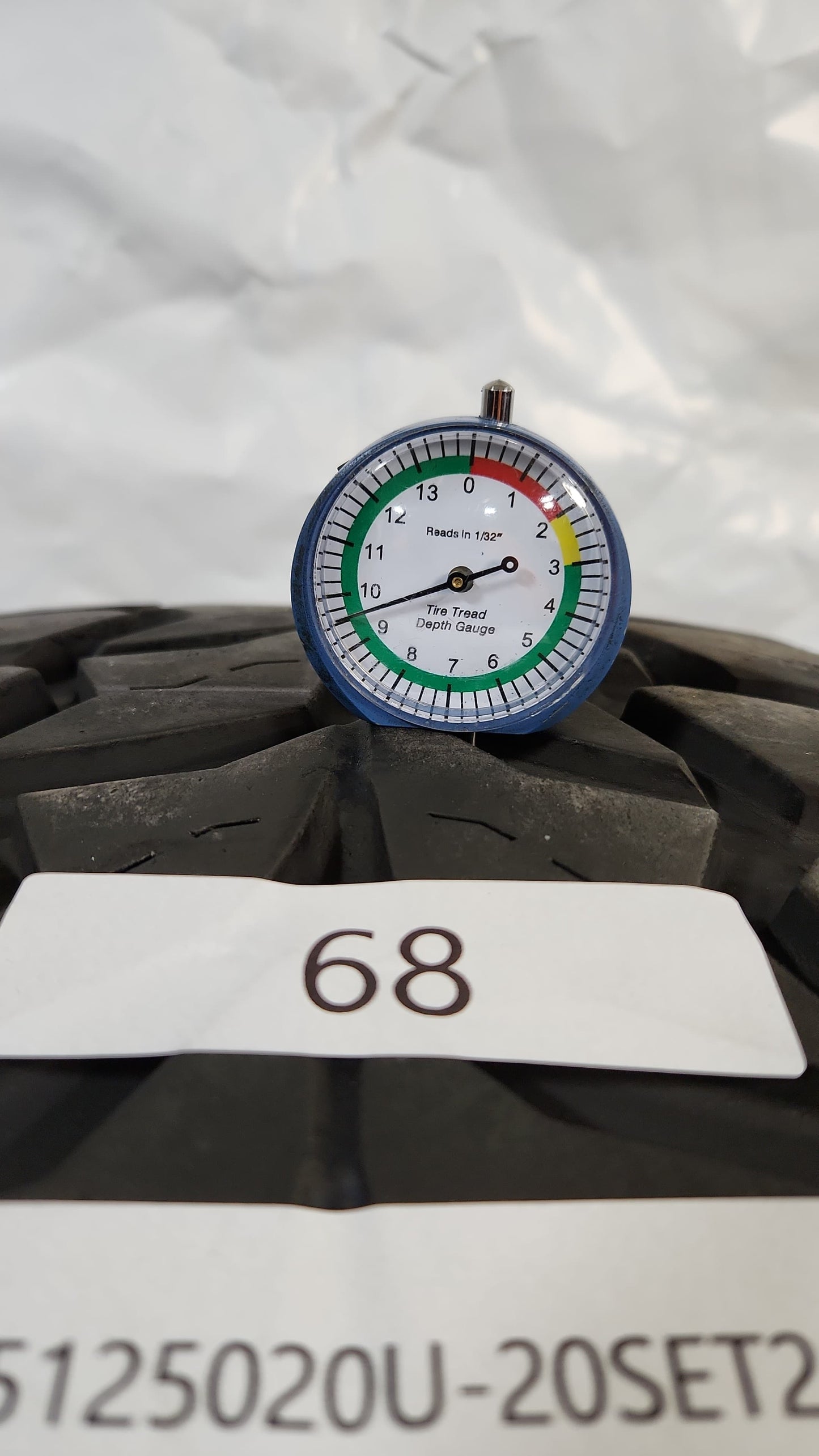 Set of 2 - 35X12.50R20 Crosswind M/T - Used Tires