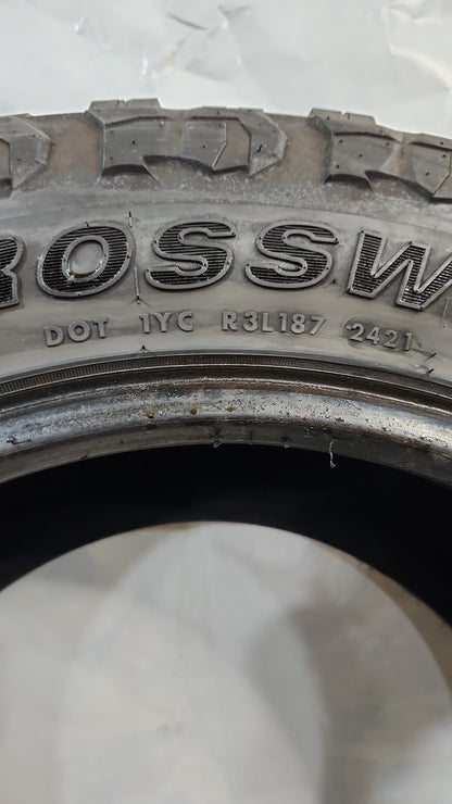 Set of 2 - 35X12.50R20 Crosswind M/T - Used Tires