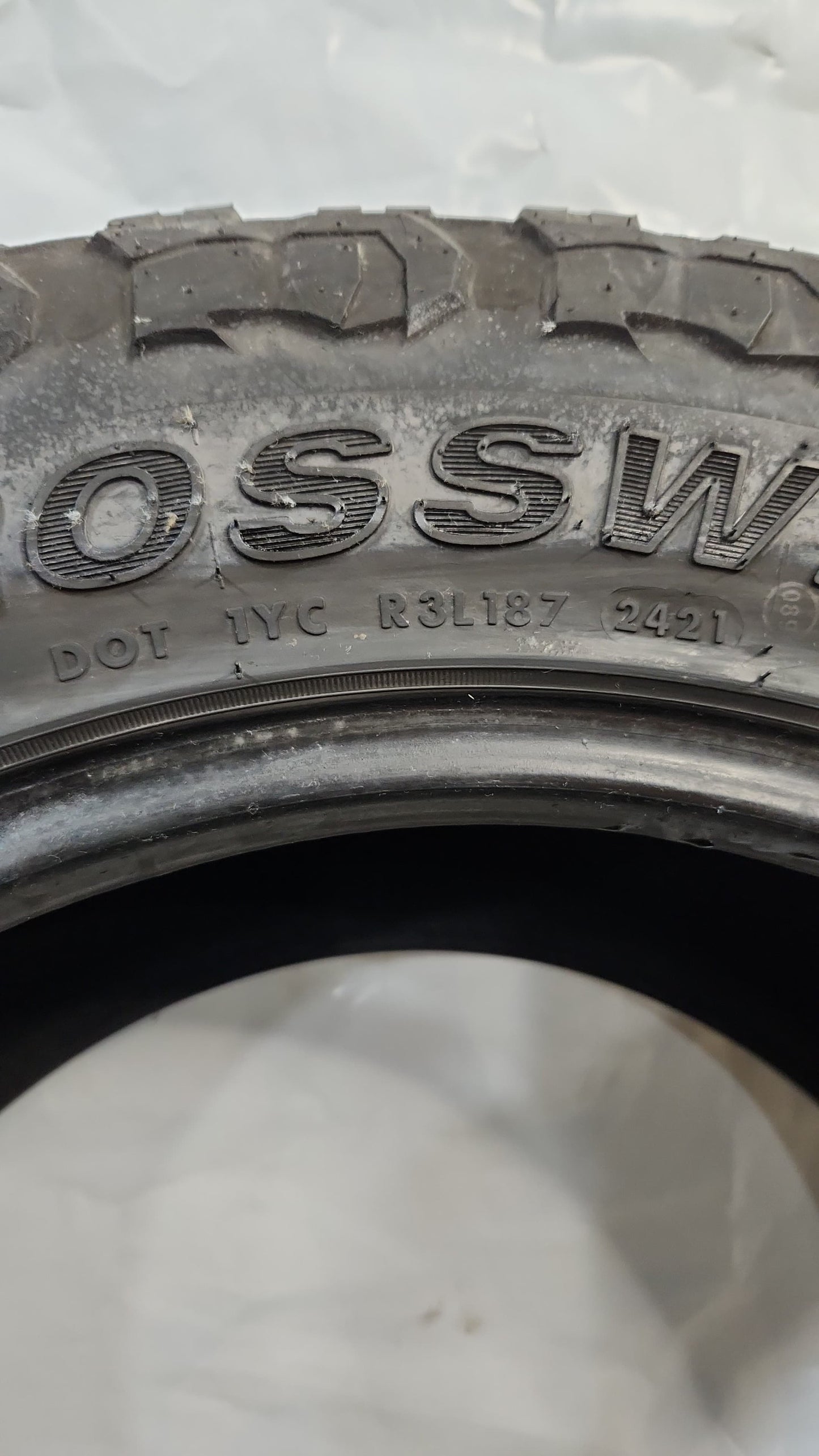 Set of 2 - 35X12.50R20 Crosswind M/T - Used Tires