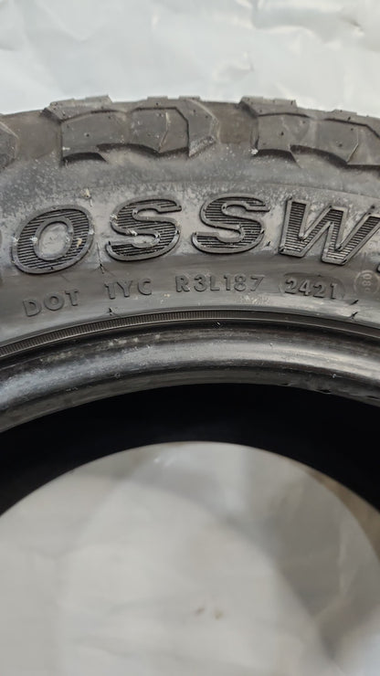 Set of 2 - 35X12.50R20 Crosswind M/T - Used Tires