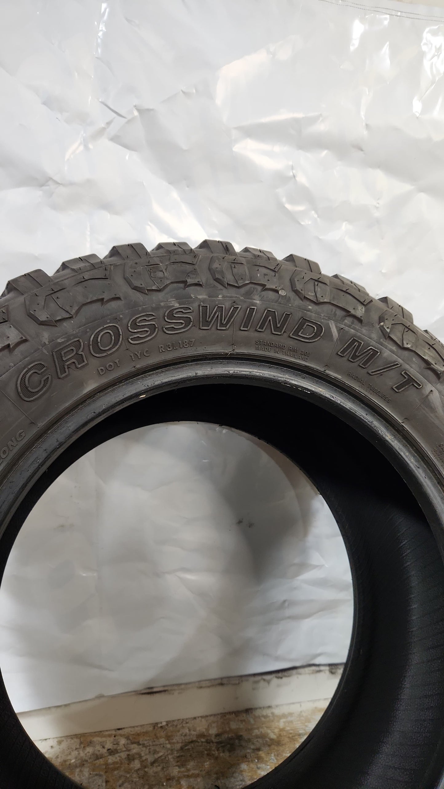 Set of 2 - 35X12.50R20 Crosswind M/T - Used Tires