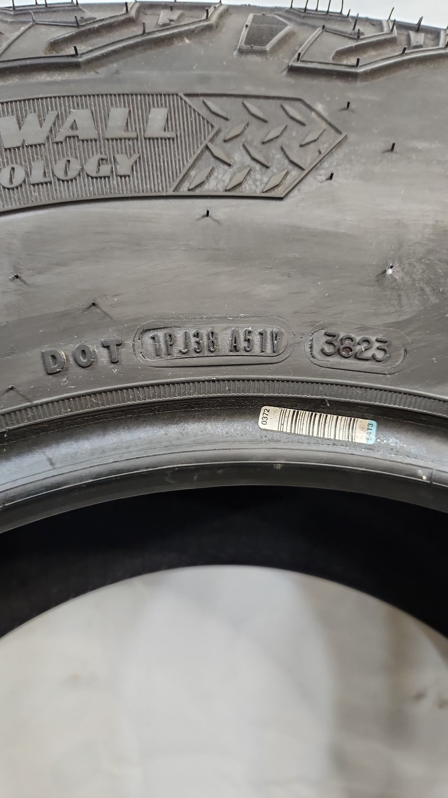 Set of 2 - 305/70R18 Goodyear Wrangler Territory M/T - Used Tires