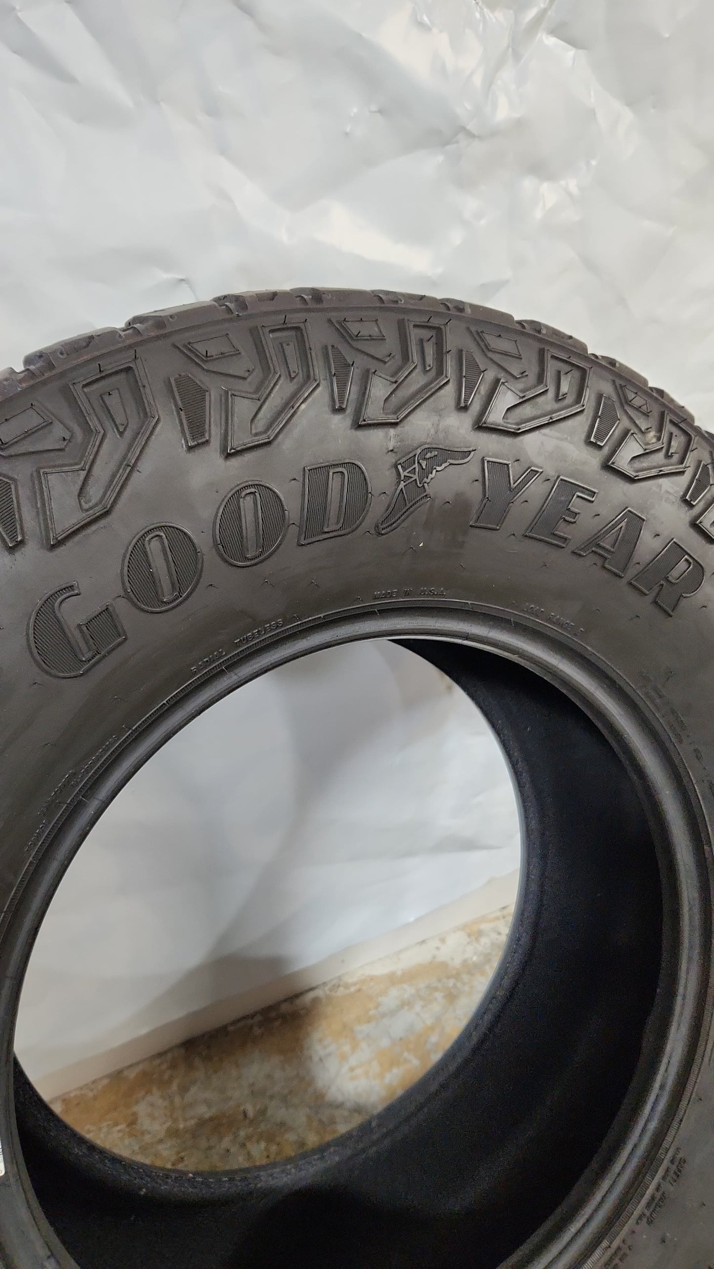 Set of 2 - 305/70R18 Goodyear Wrangler Territory M/T - Used Tires