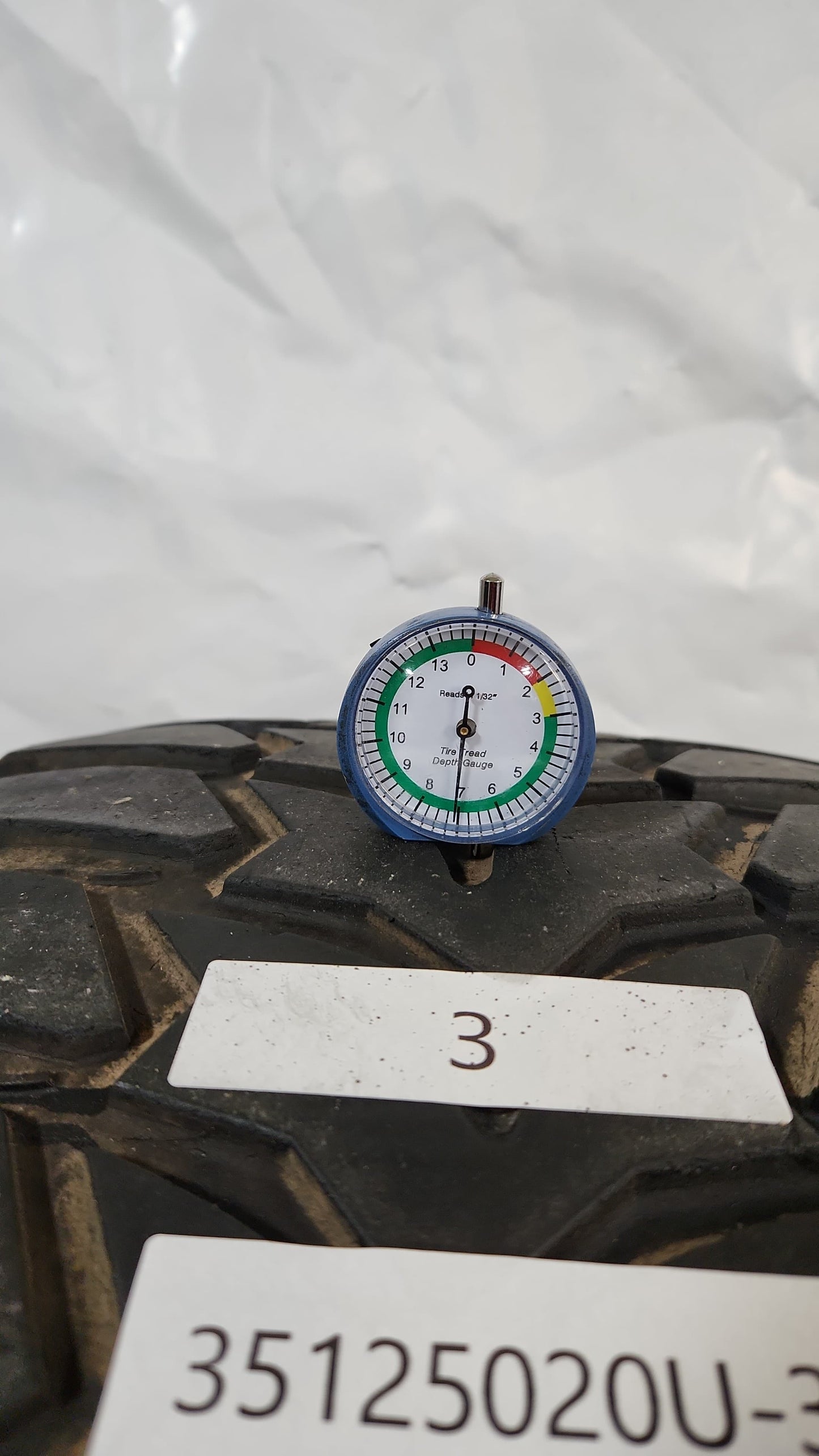 Used Tire- 35X12.50R20 Roadone Cavalry M/T 7/32