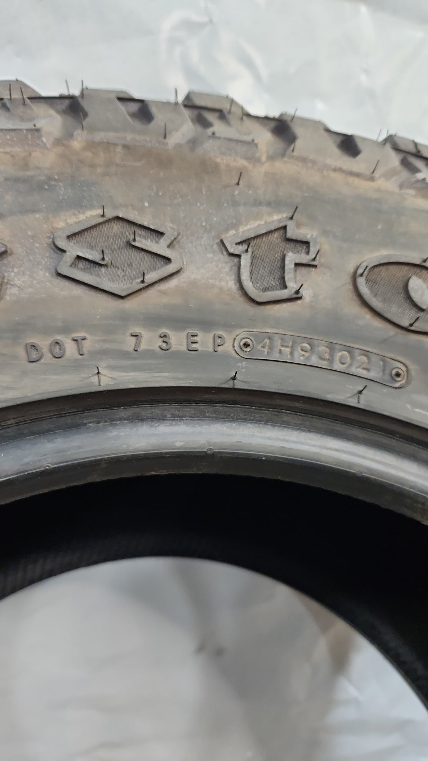 Used Tire - 35X12.50R18 Firestone Destination M/T2 13/32