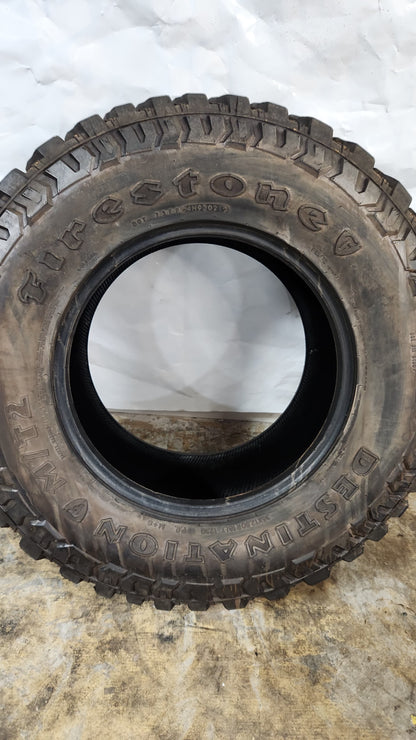Used Tire - 35X12.50R18 Firestone Destination M/T2 13/32